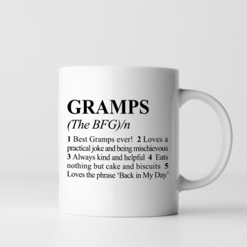 Personalised Grandad Mug