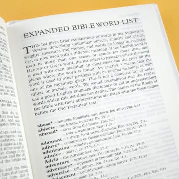 Personalised Bible