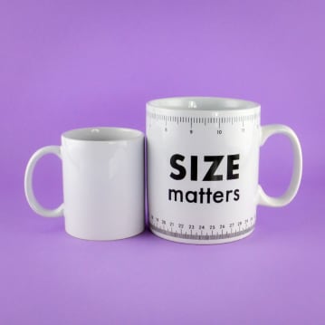 Size Matters Giant Mug