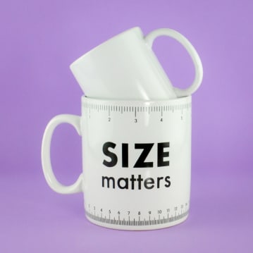 Size Matters Giant Mug