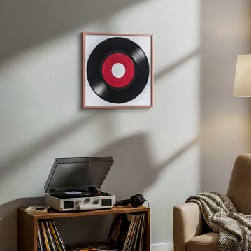 Record Album Frame - Rose Gold