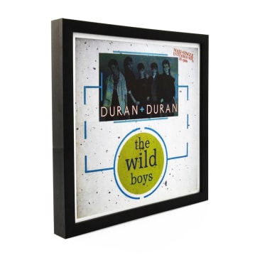 7" Black Record Album Frame