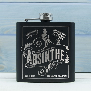 Personalised Vintage Hip Flask