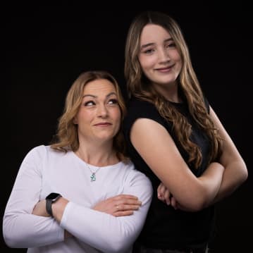 Mother and Daughter Photoshoot