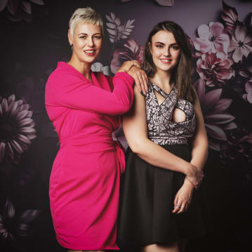 Mother and Daughter Photoshoot