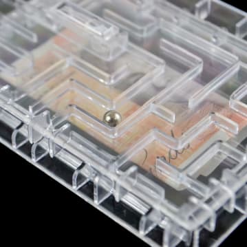 Gift Card Maze Puzzle 