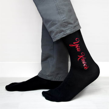 Personalised Cheeky Socks