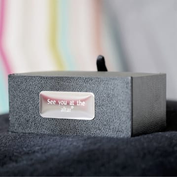 Personalised Secret Message Engraved Cufflinks