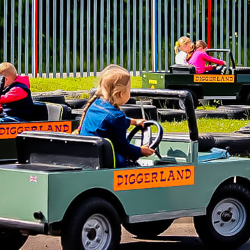 Family Ticket to Diggerland for Four
