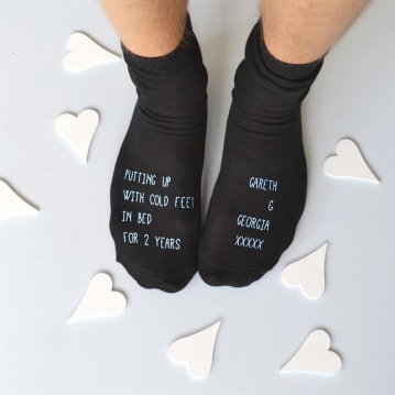 Personalised Anniversary Socks