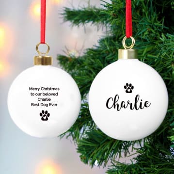 Personalised Pet Bauble