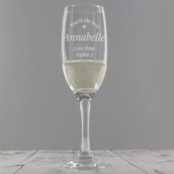 Personalised You Are The Best Glasses