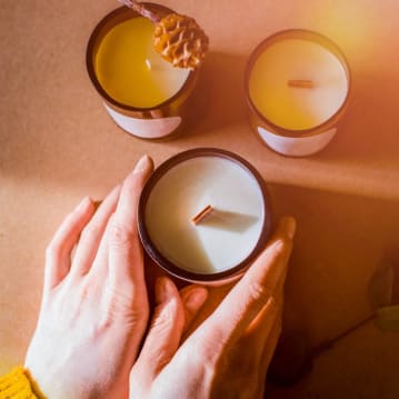 Candle Making Class with Bubbly in Brighton & Hove