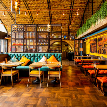 Gourmet Burger Meal and a Craft Beer for Two