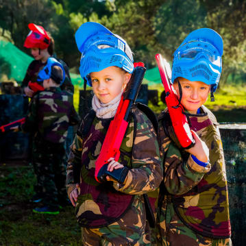 Junior Paintball for Four
