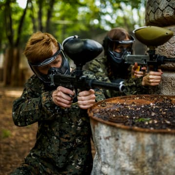 Junior Paintball for Four
