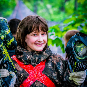Junior Paintball for Four