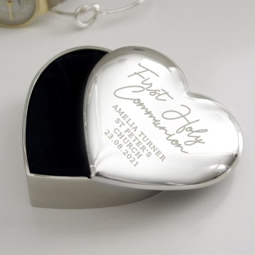 Holy Communion Personalised Trinket Box