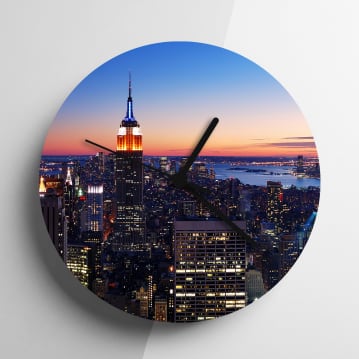 Personalised Glass Photo Clock 