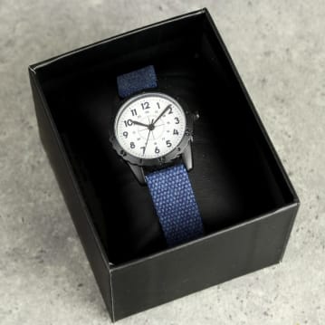 Personalised Kids Watch with Canvas Strap