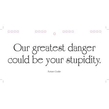 Classic Insults Flip Book