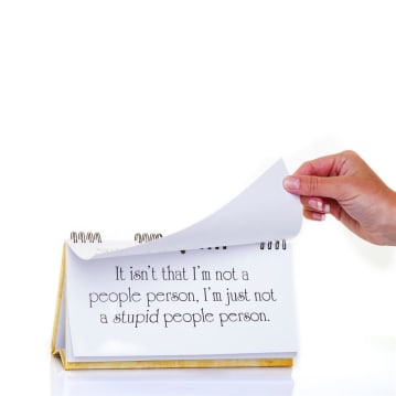 Classic Insults Flip Book