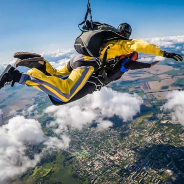 Skydiving in Cornwall