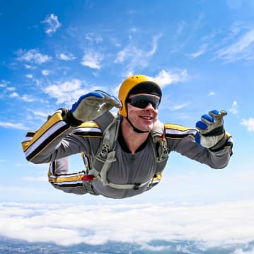 Skydiving in Lancashire