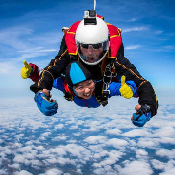 Skydiving in Lancashire