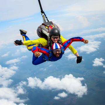 Skydiving in Lancashire