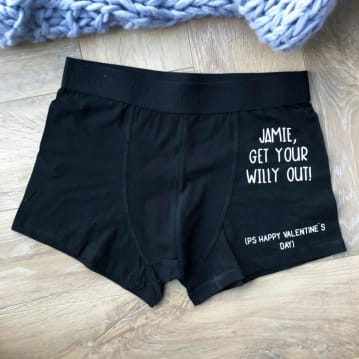 Personalised Cheeky Underwear