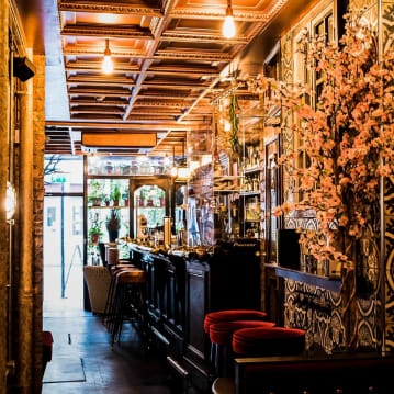 Afternoon Tea for Two with Bottomless Bubbly and Cocktails at Map Maison