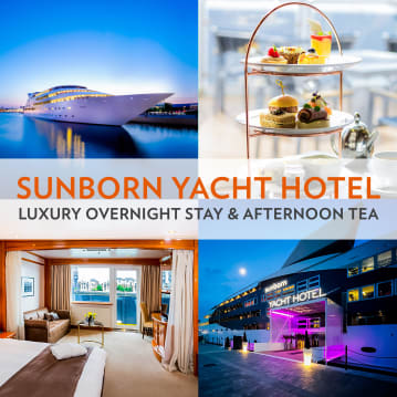Luxury Yacht Stay and Afternoon Tea on the Sunborn
