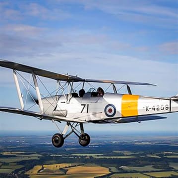 Tiger Moth Flight in Kent