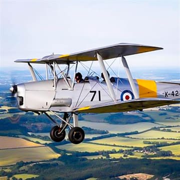Tiger Moth Flight in Kent
