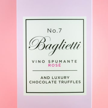 Baglietti Rose Prosecco and Chocolate Gift Set