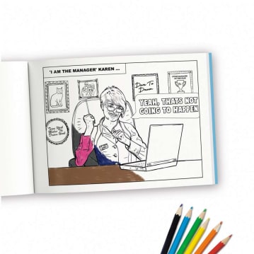 Karens in the Wild Colouring Book