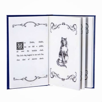Illustrated Adult Nursery Rhymes Hardback Book