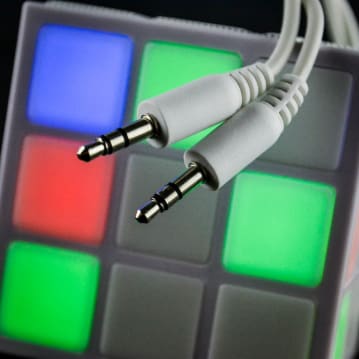 Colour Changing LED Cube Bluetooth Speaker