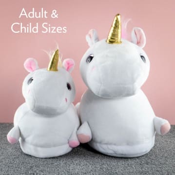 Unicorn LED Light Up Slippers