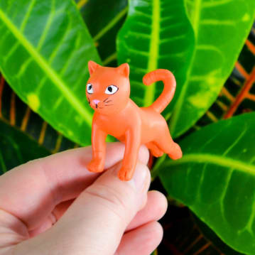 Mini Plant Pot Yoga Cats