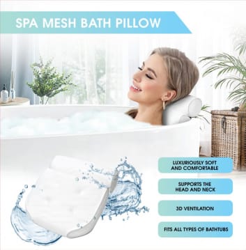 Mesh Bath Pillow