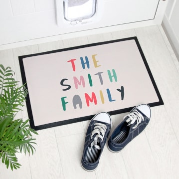 Personalised Colour Doormats