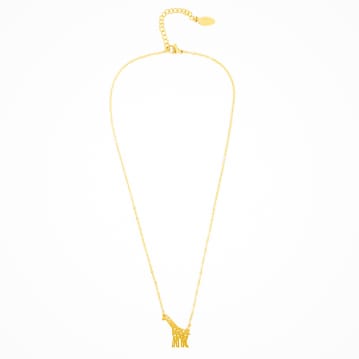 Geometric Giraffe Necklace 