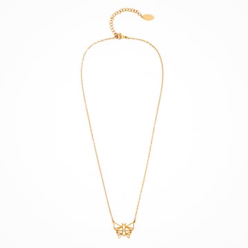 Geometric Butterfly Necklace