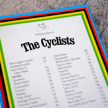 So You Think You're A Cyclist Book
