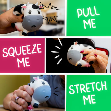 Moody Cow Stress Toy