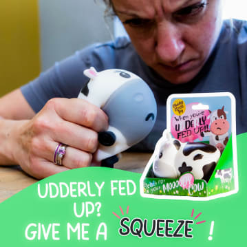 Moody Cow Stress Toy