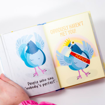 Positivity Pigeon Inspirational Gift Book