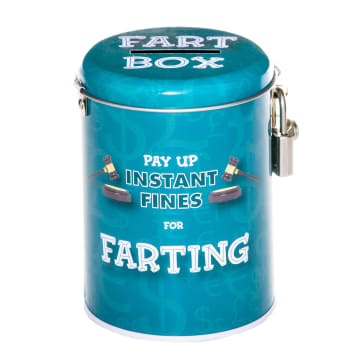 Fines Tin - Farting Money Box